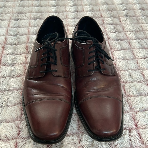 J. Murphy Men’s Brown Leather Shoe size 10 - Picture 1 of 5